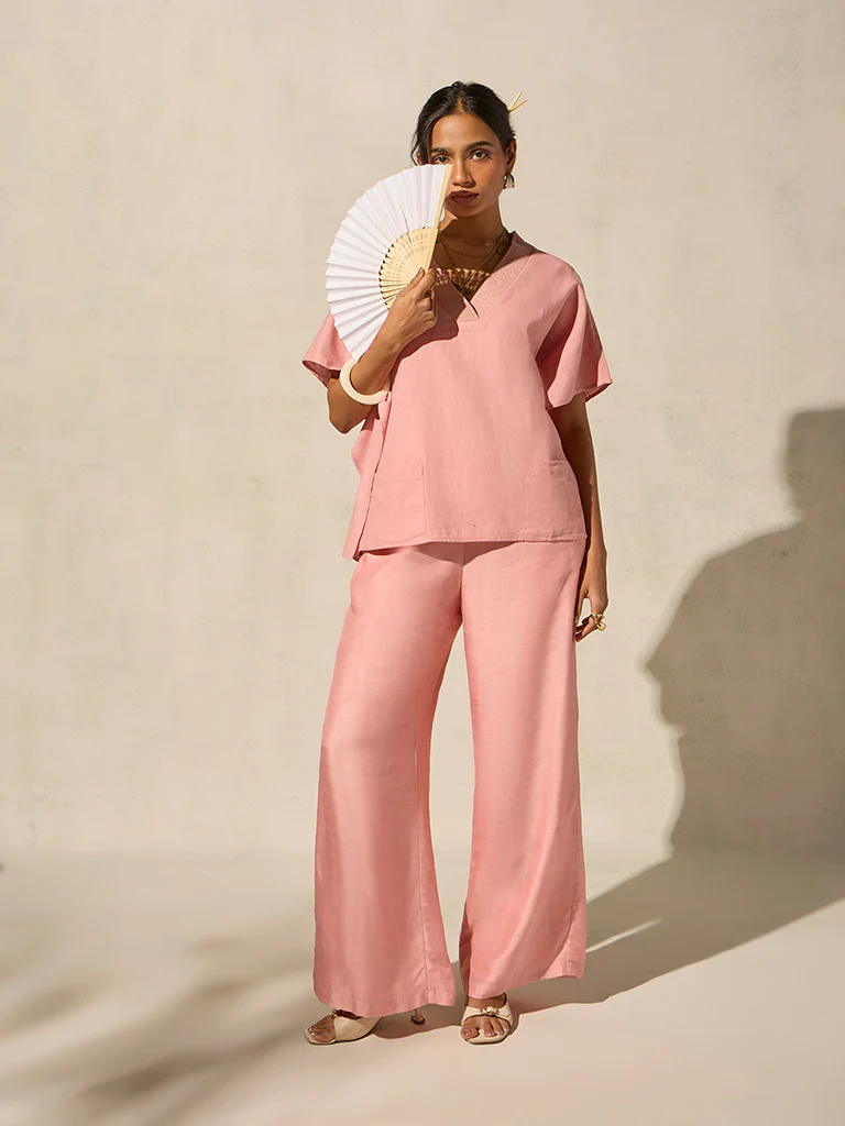 Solid Top - Pink - Image 2