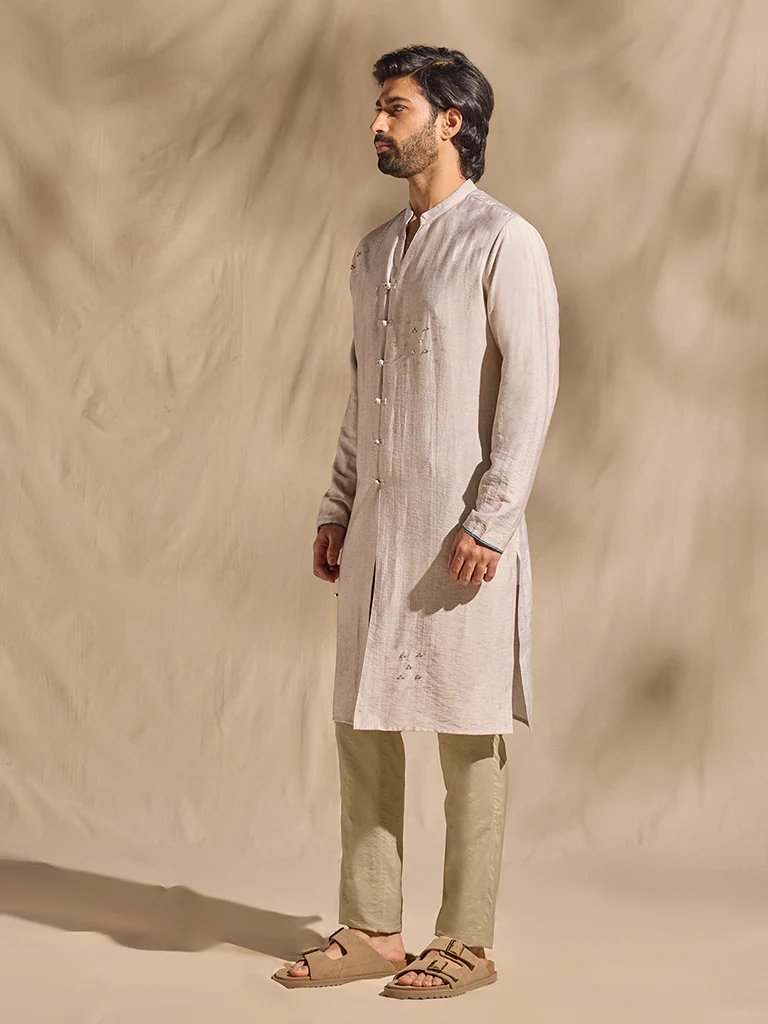 Solid Trousers - Oyester - Image 2