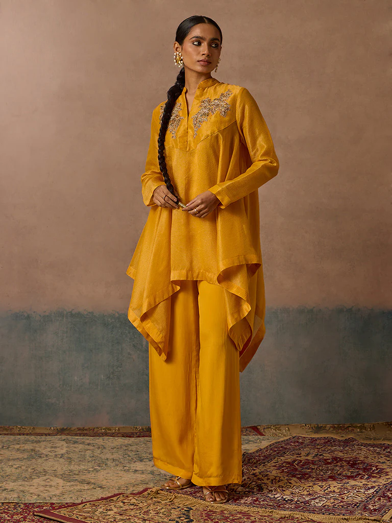 Straight-Leg Mustard Pants - Image 2