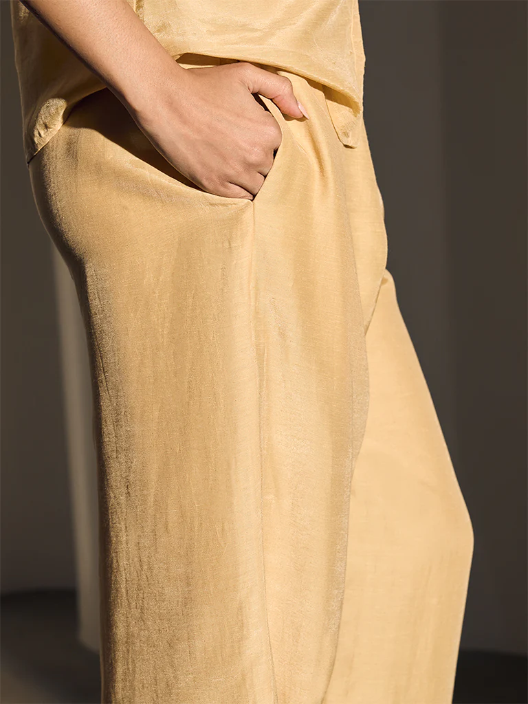 Straight-Leg Pants - Cream - Image 3