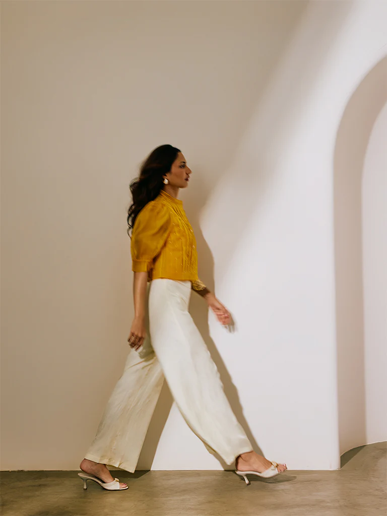 Straight-Leg Pants - White - Image 2