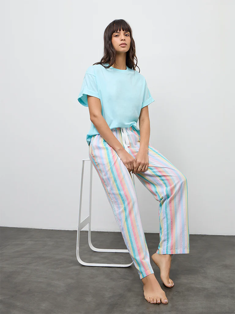 Wunderlove Aqua Cotton T-Shirt