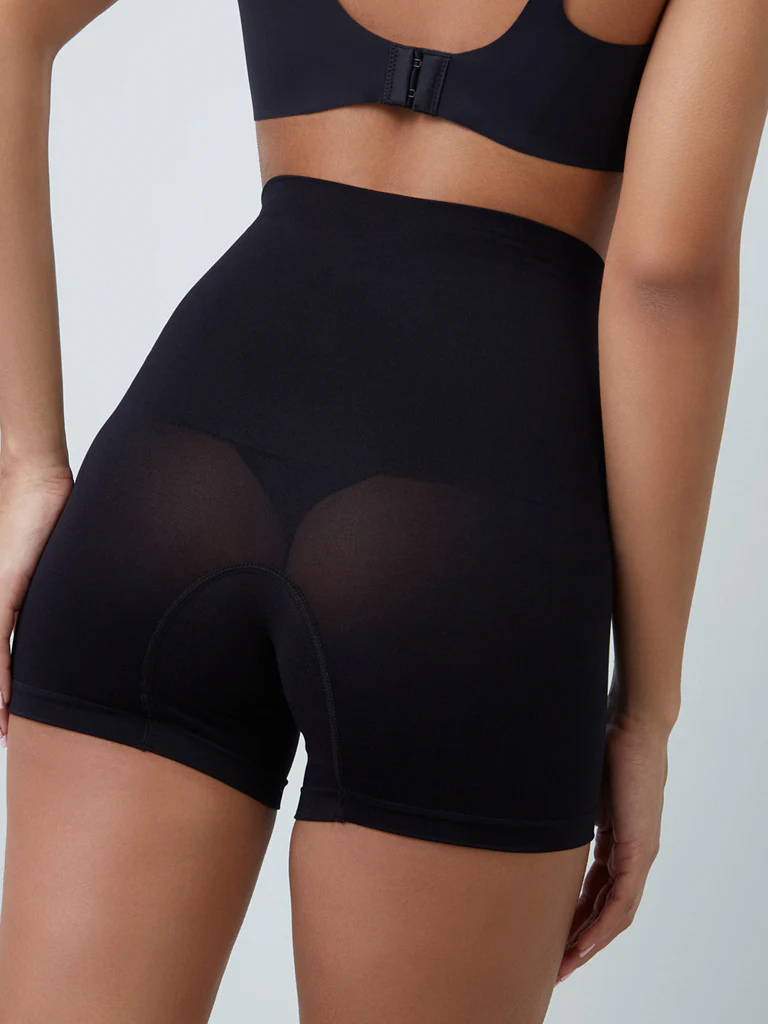 Wunderlove Black Shaping Shorts Pack of 2 - Image 6