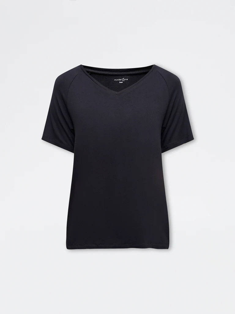 Wunderlove Black Solid Top