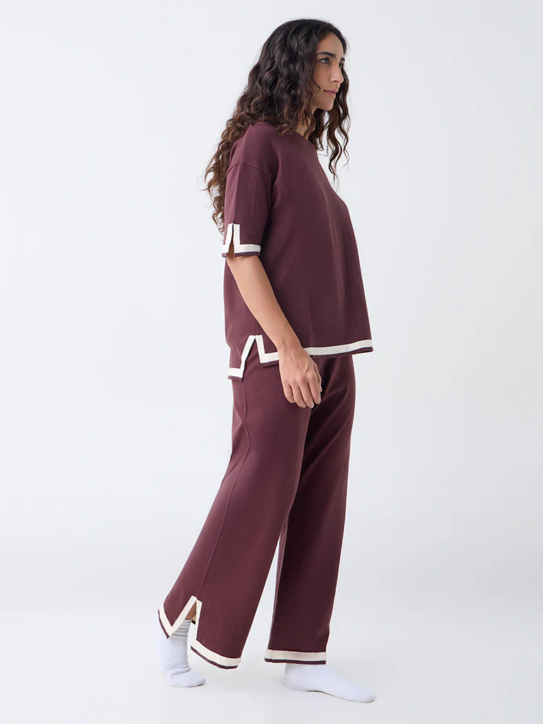 Wunderlove Brown Solid Top - Image 2