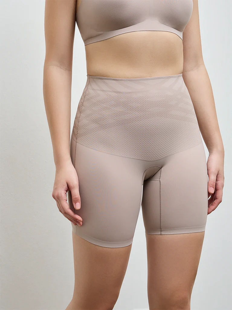 Wunderlove Dusty Beige Shadow Sculpt Shapewear - Image 2