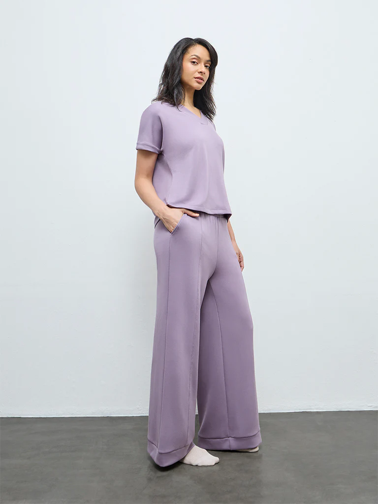 Wunderlove Lavender Solid Top - Image 2