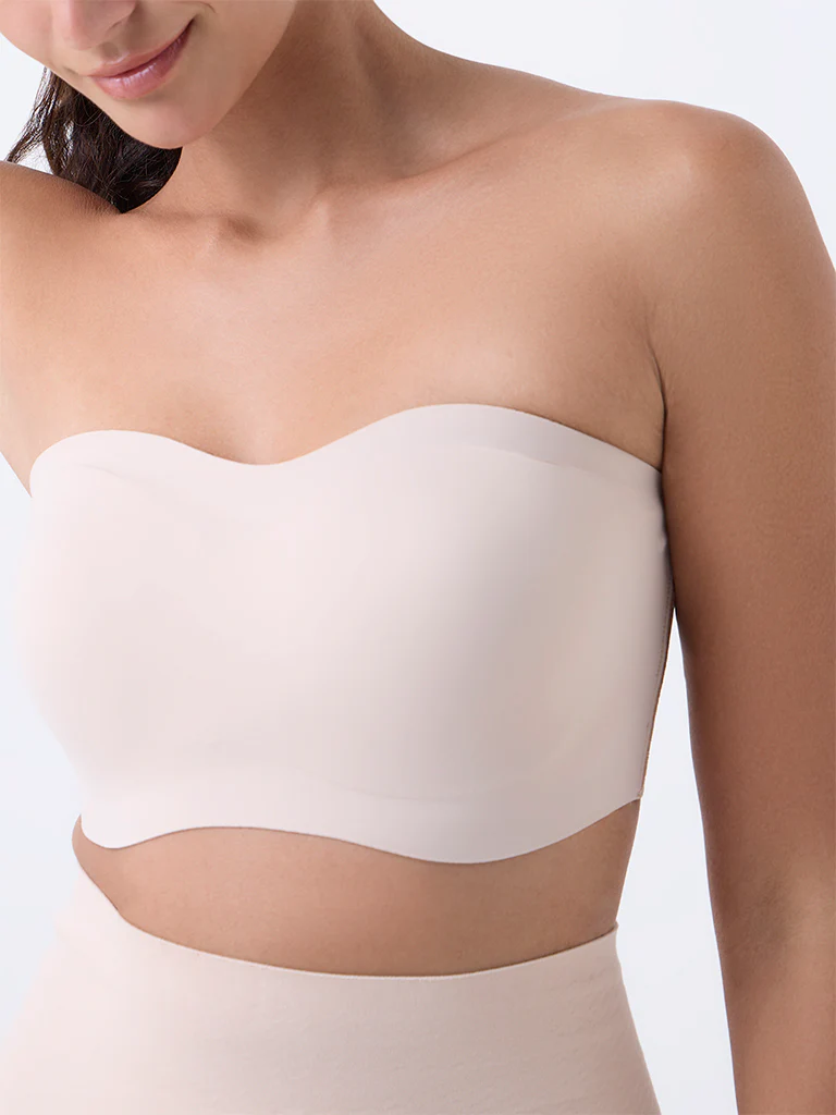 Wunderlove Light Beige Invisible Supergrip Padded Bra - Image 3