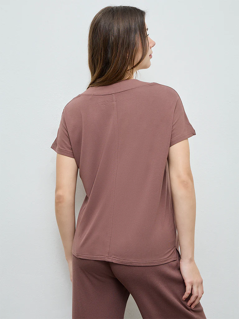 Wunderlove Light Brown Solid Top - Image 4