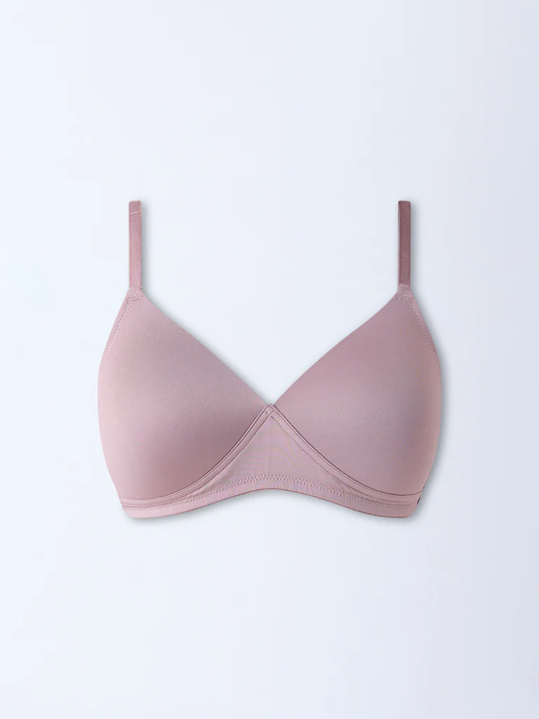 Wunderlove Mauve Padded Bra - Pack of 2 - Image 5