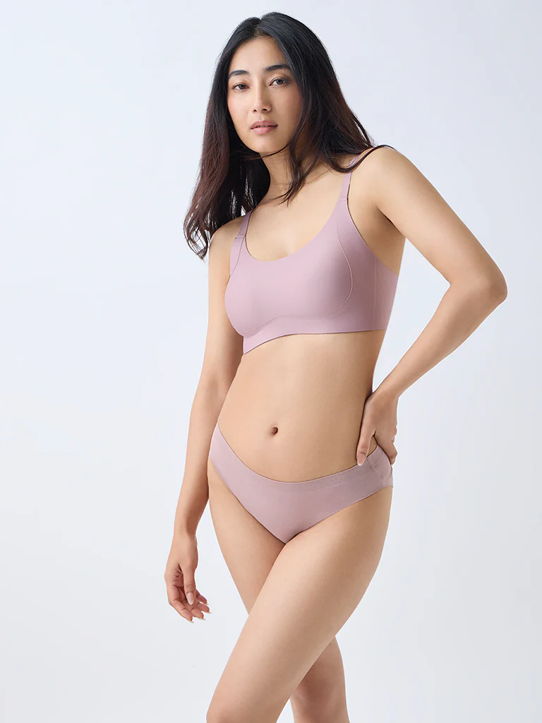 Wunderlove Mauve Sling Support Padded Bra