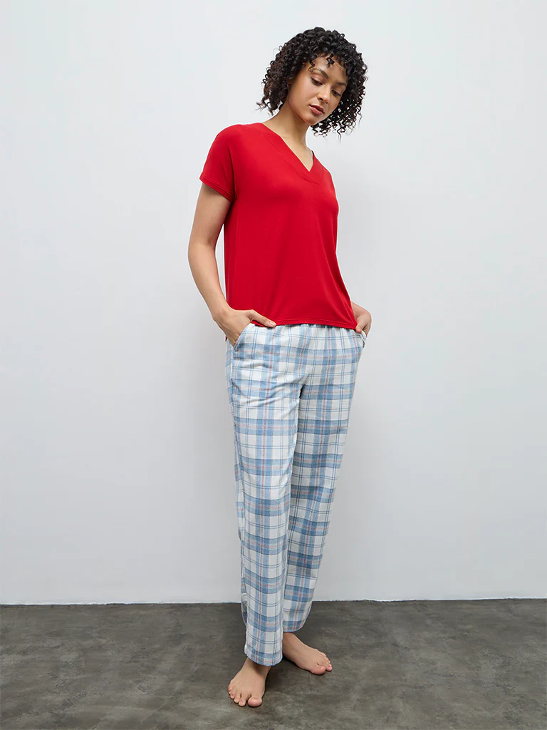 Wunderlove Red Solid Top - Image 2