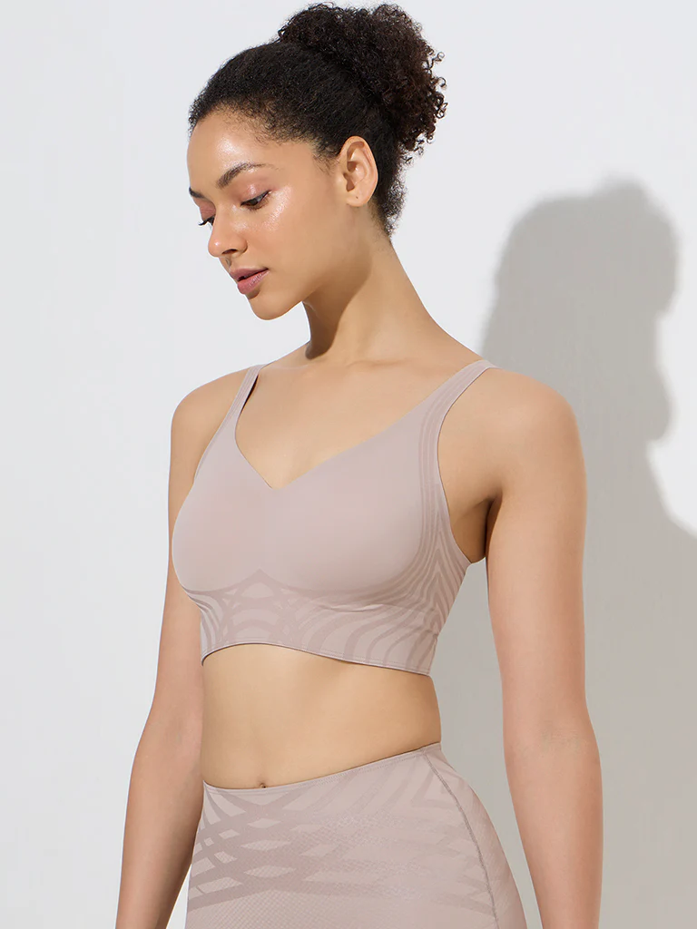 Wunderlove Taupe Padded Shadow Sculpt Bra - Image 2