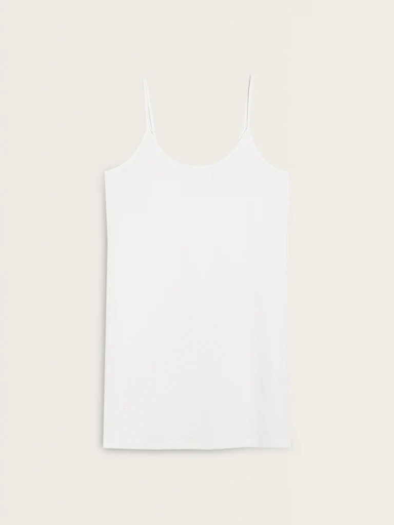 Wunderlove White Cotton-Blend Slip - Image 5