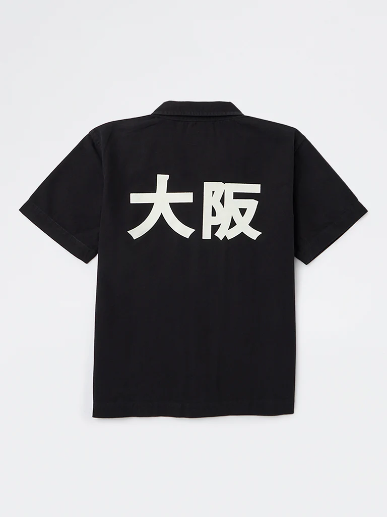 Y&F Kids Boys Black Printed Cotton Shirt - Image 2