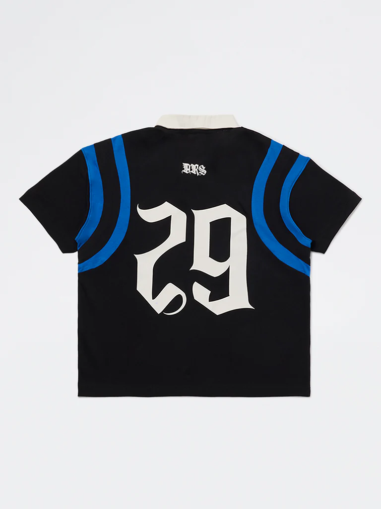 Y&F Kids Boys Black Printed Cotton T-Shirt - Image 2