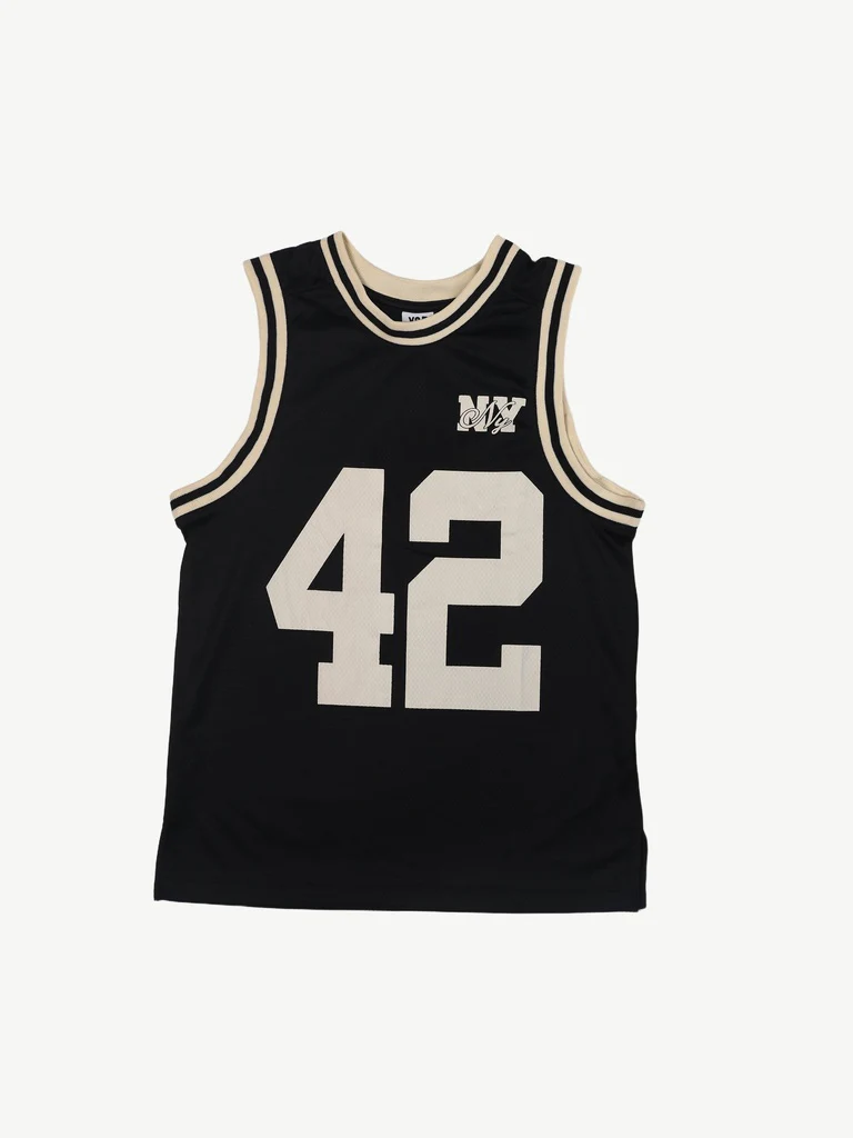 Y&F Kids Boys Black Printed Sleeveless T-Shirt - Image 3