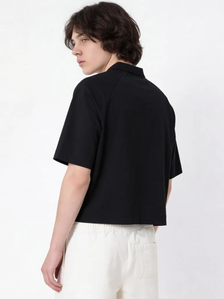 Y&F Kids Boys Black Text-Printed T-Shirt - Image 2