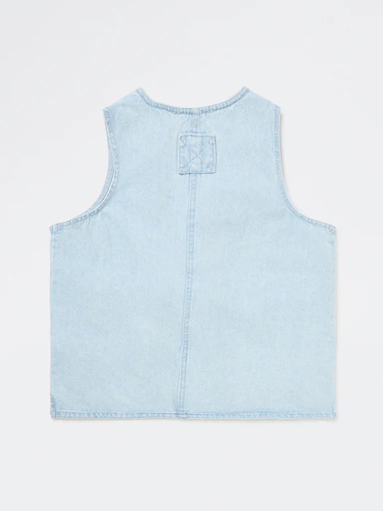 Y&F Kids Boys Blue Denim Jacket - Image 4