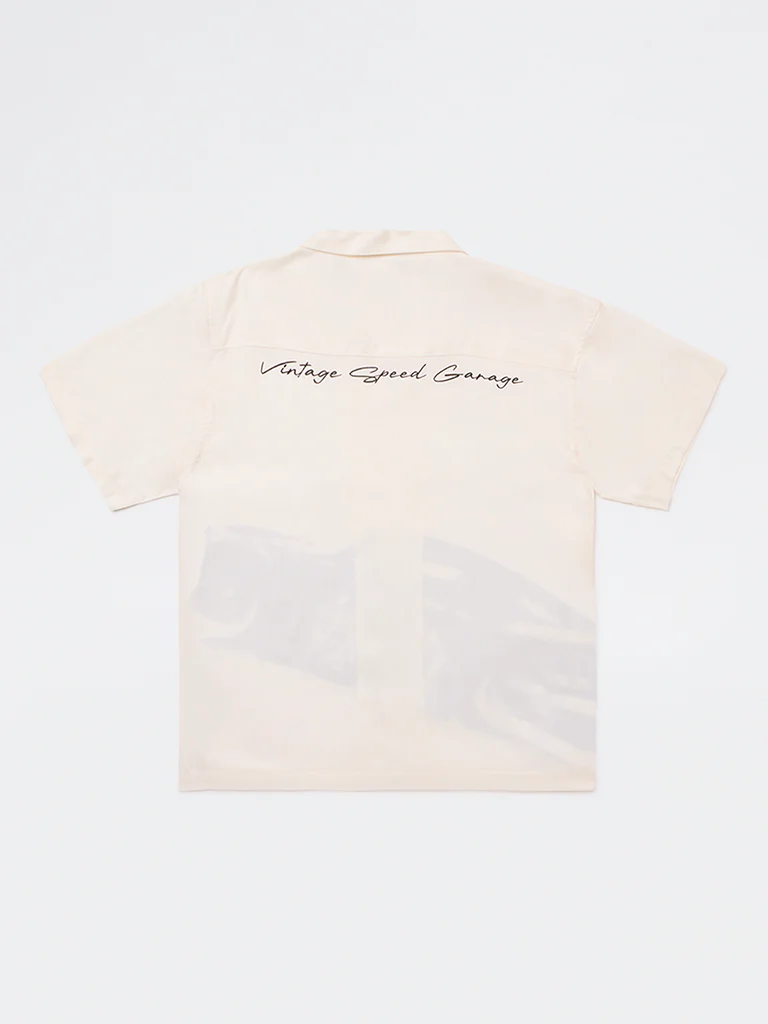Y&F Kids Boys Off-White Car Printed Shirt - Image 2