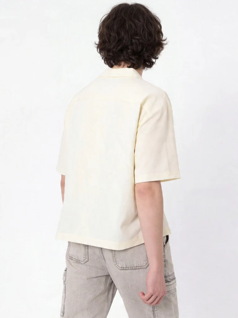 Y&F Kids Boys Off-White Printed Shirt - Image 2