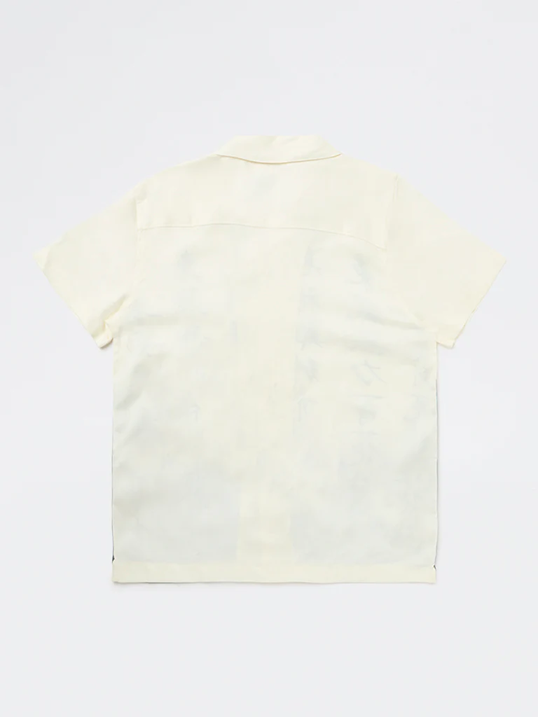 Y&F Kids Boys Off-White Printed Shirt - Image 4