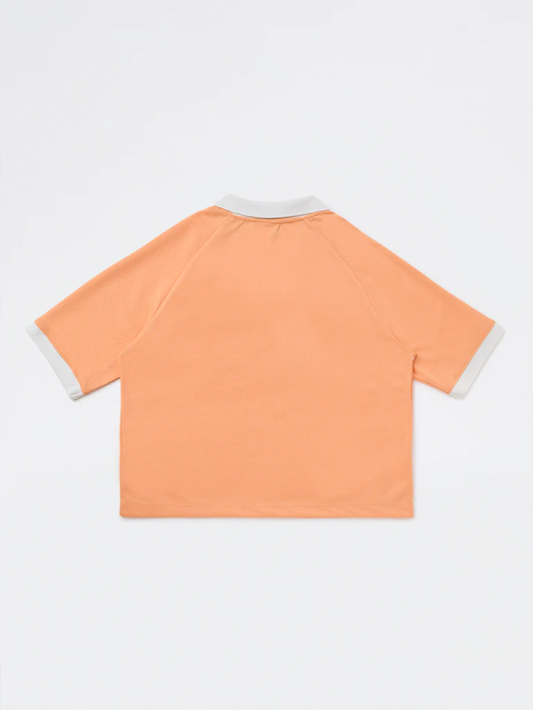 Y&F Kids Boys Orange Numerical Printed T-Shirt - Image 2
