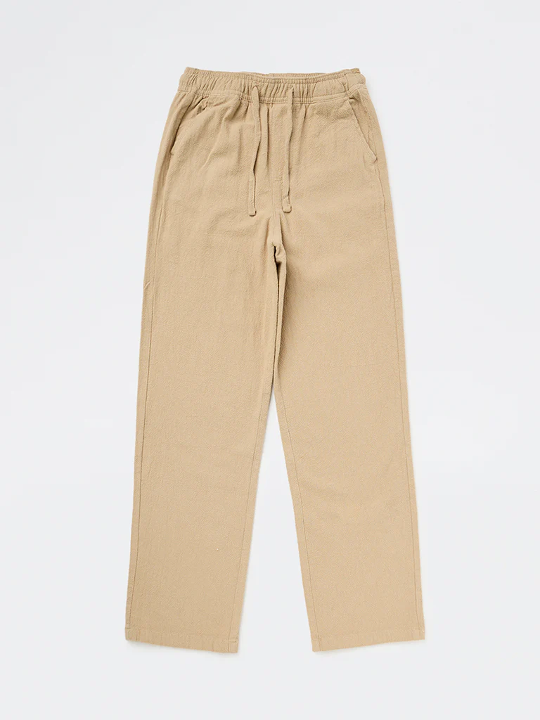 Y&F Kids Boys Taupe Mid-Rise Trousers - Image 3