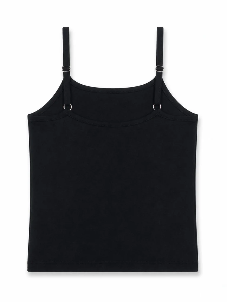 Y&F Kids Girls Black Numeric Printed Cotton-Blend Top - Image 4