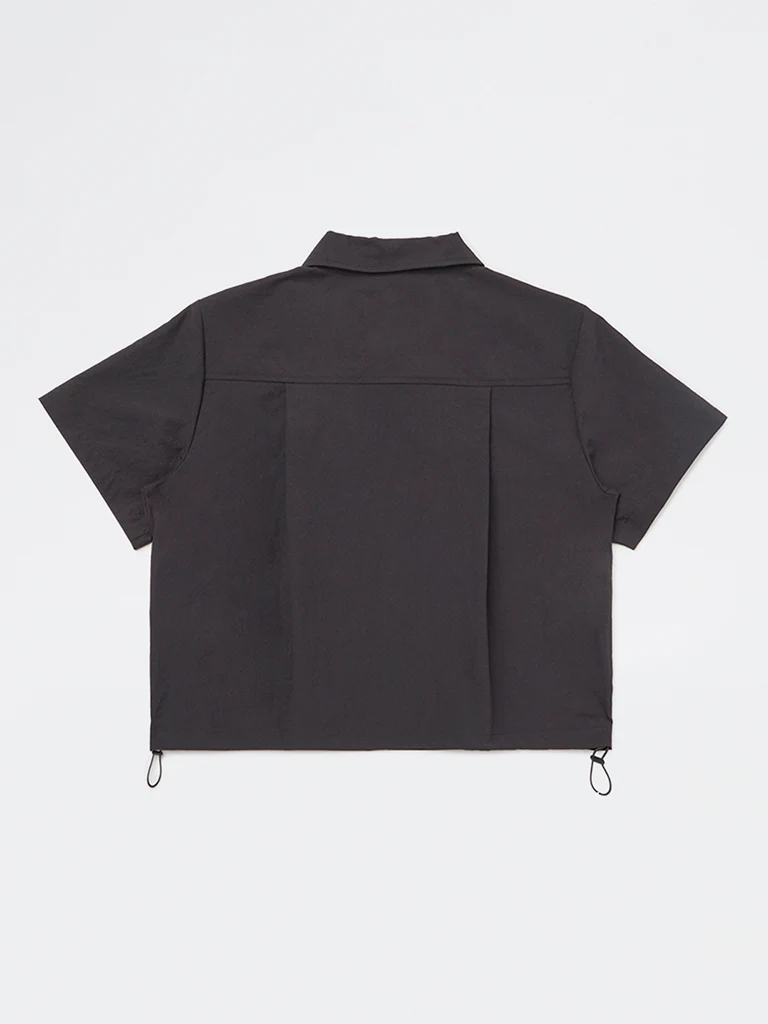 Y&F Kids Girls Black Solid Shirt - Image 2