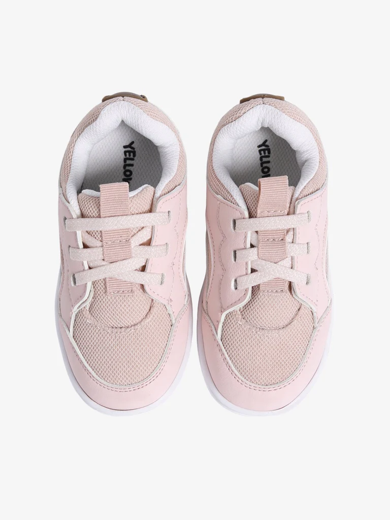 Yellow Pink Low-Top Sneakers - Image 3