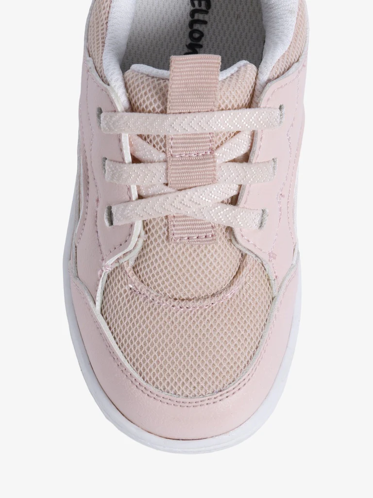 Yellow Pink Low-Top Sneakers - Image 4