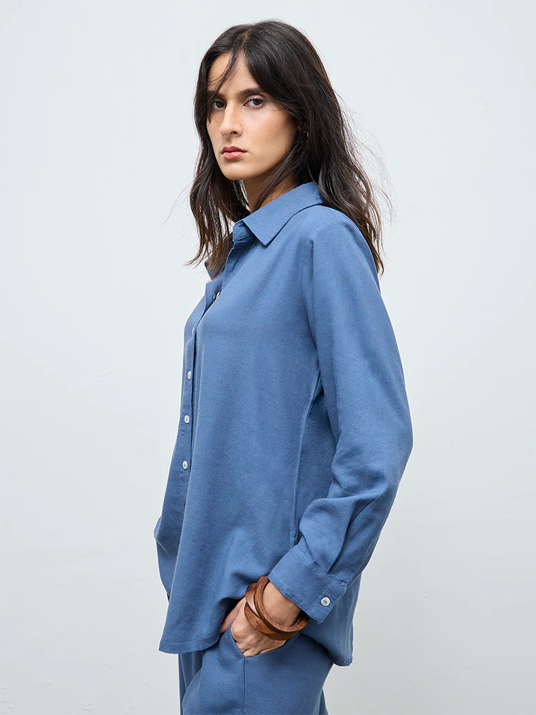 Zuba Indigo Solid Tunic