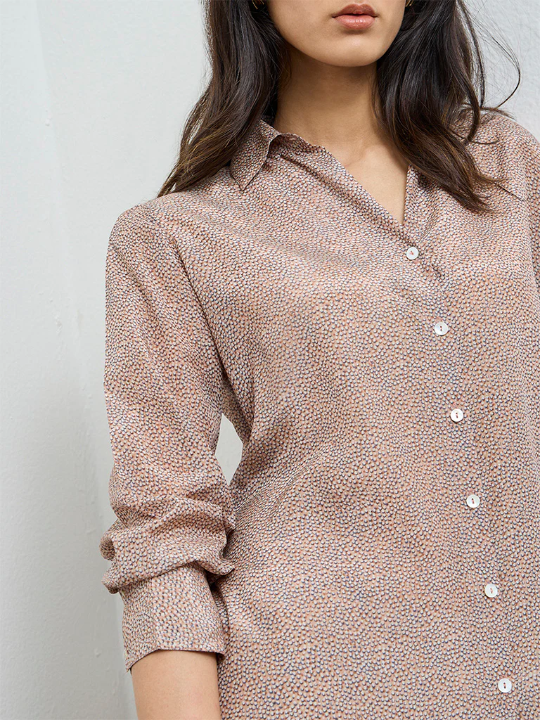 Zuba Rust Printed Tunic - Image 3
